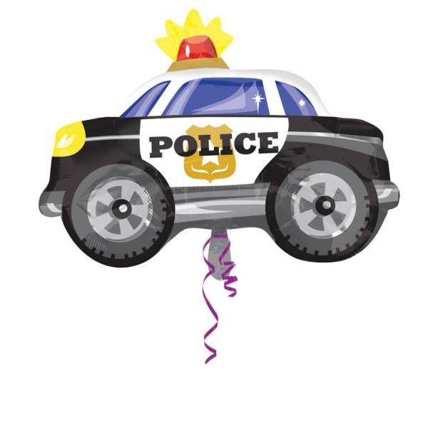 Amscan Folienballon Polizeiauto