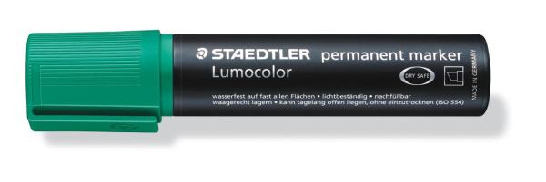 STAEDTLER Permanentmarker Lumocolor® , nachfüllbar , grün - 2-12 mm