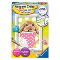 Malen nach Zahlen 85x120mm Süßes Schlappohr ** Malen nach Zahlen 85x120mm Süßes Schlappohr **