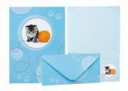 ROESSLER PAPIER Briefpapier 10/10 "Kleiner Tiger Katze"