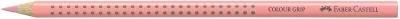 FABER-CASTELL Buntstift Colour Grip mit Namensfeld fleischfarben hell **