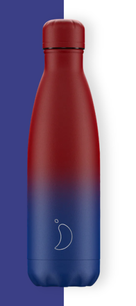 CHILLY`S Trinkflasche Bottle Gradient Matt - 500 ml