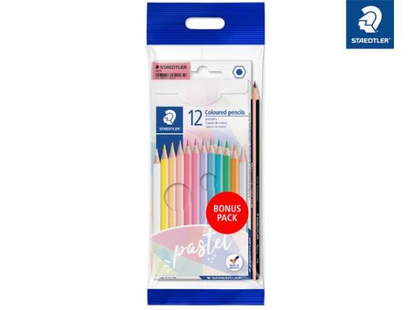 STAEDTLER Buntstifte pastel, 12 St. Promotion