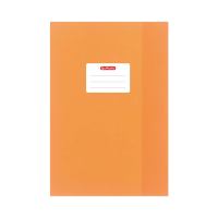 Herlitz Hefthülle A5 Baststruktur mit Namensetikett Orange Herlitz Hefthülle A5 Baststruktur mit Namensetikett Orange