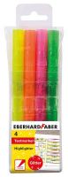 EBERHARD FABER Textmarker Glitter - 4er Etui EBERHARD FABER Textmarker Glitter - 4er Etui