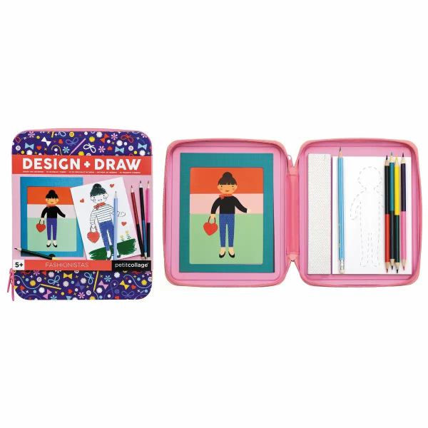 Zeichenset Fashionista, Design& Draw Activity Kit **