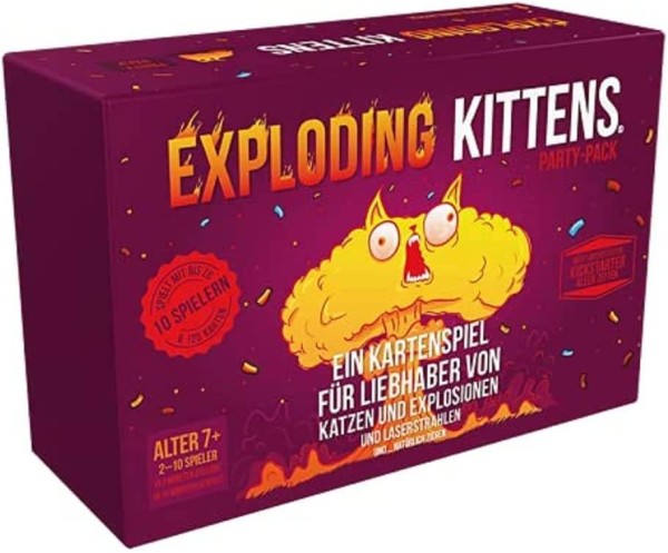 Asmodee Exploding Kittens – Party-Pack - Grundspiel