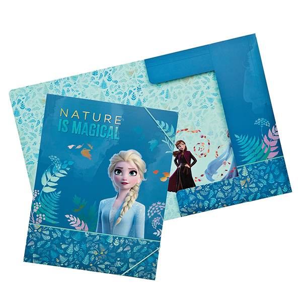Undercover Gummizugmappe A4 mit Gummis über Eck, Disney Frozen II, ca. 32 x 25 cm