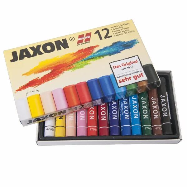 JAXON Ölpastellkreiden 12 Stück **