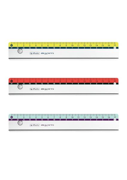 Herlitz my.pen Lineal 17cm