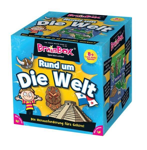 Carletto Brain Box Rund um die Welt Wissensspiel