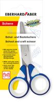 EBERHARD FABER Schulschere blau/weiß Rechts & Linkshänder ** EBERHARD FABER Schulschere blau/weiß Rechts & Linkshänder **