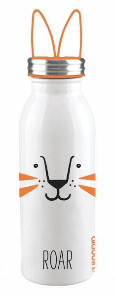 Edelstahltrinkflasche Zoo Orange/Lion 430ml Aladdin