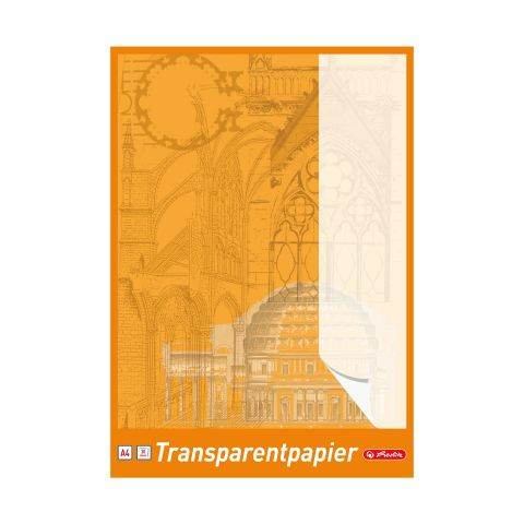 Herlitz Transparentpapierblock A4 - 30 Blatt