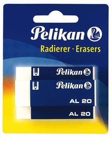 Pelikan Kunststoff-Radierer AL20 Pack