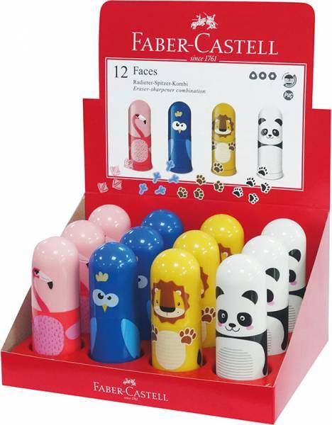 Faber-Castell Radierer-Spitzer-Kombi, Faces, Allershausen