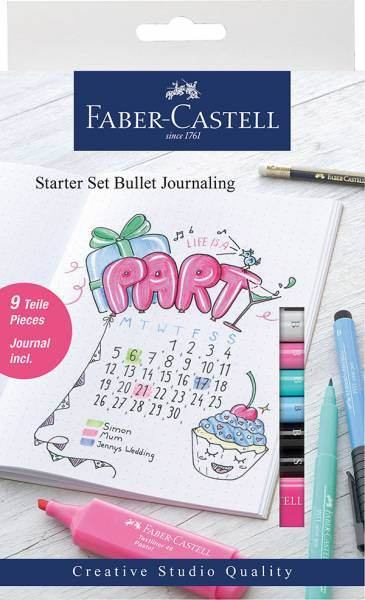 Faber-Castell Bullet Journaling - Starter Set - 9teilig