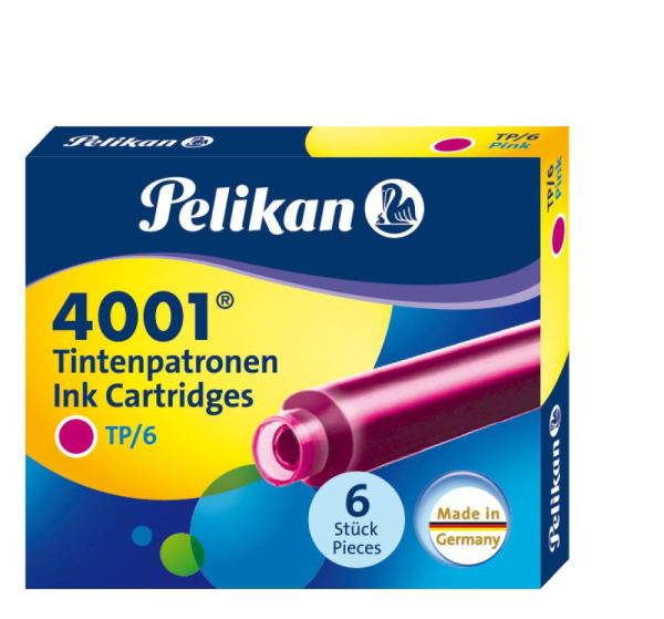 Pelikan Tintenpatronen pink - 4001 TP/6