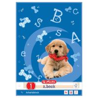 Herlitz Schulblock, A4, liniert, LIN. 01, geleimt, mit Lochung, 50 Blatt Herlitz Schulblock, A4, liniert, LIN. 01, geleimt, mit Lochung, 50 Blatt