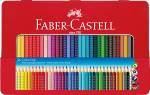 Faber-Castell Farbstifte Colour Grip, 36er Blechetui mit Namensfeld