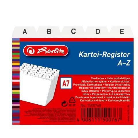 Herlitz Kartei-Register A-Z A7