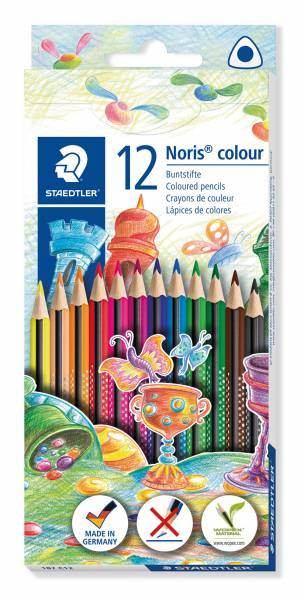 STAEDTLER Buntstifte Noris colour, 12er Kartonetui