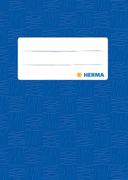 HERMA Heftschoner gedeckt A6, blau