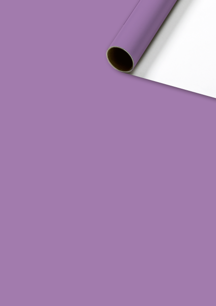 Geschenkpapier "Uni Plain" 70 x 200 cm violett