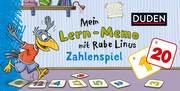 Mein Lern-Memo mit Rabe Linus-Zahlenspiel, Memo-Spiel für 1-4 Spieler, Einfach lernen mit Rabe Linus