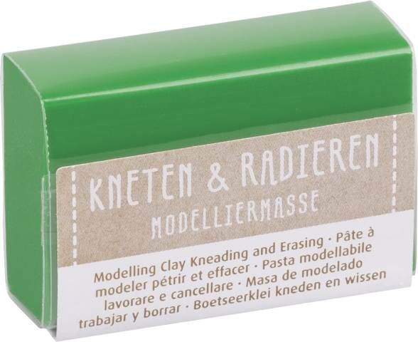 Kneten & Radieren Modelliermasse grün