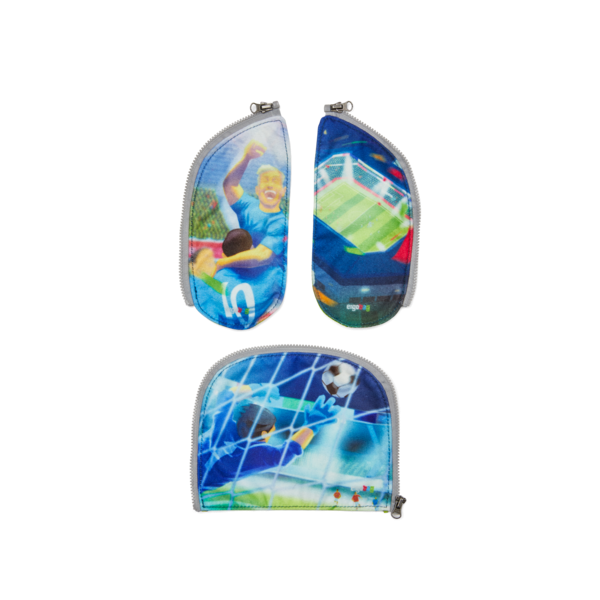 ergobag Zippies Zip-Set (3-tlg.) - Fußball xyx