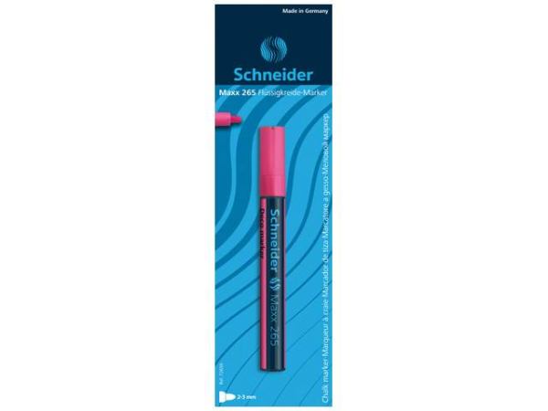Schneider Kreidemarker Maxx 265 - rosa, 2-3mm