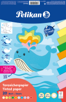 Vorschau: Pelikan Bastelkarton / Tonpapier A4 23 x 33 cm, 20 Blatt in 11 Farben, Rainbow Vorschau: Pelikan Bastelkarton / Tonpapier A4 23 x 33 cm, 20 Blatt in 11 Farben, Rainbow