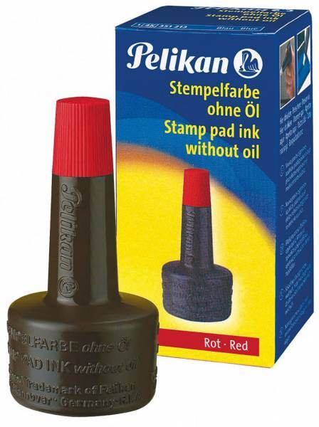 Pelikan Stempelfarbe 4K, ohne Öl, 28 ml, rot