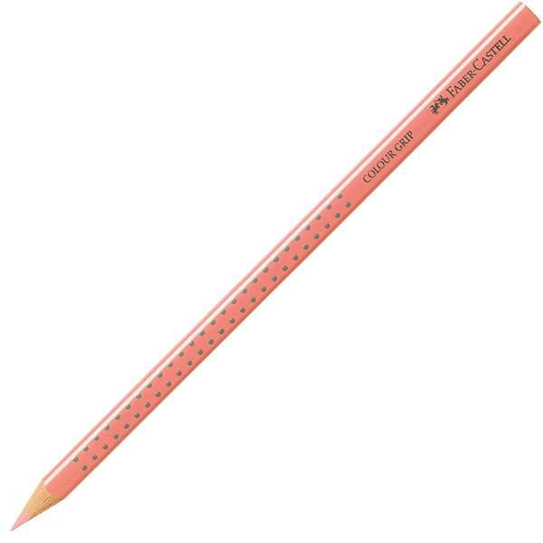 FABER-CASTELL Buntstift Colour Grip mit Namensfeld fleischfarben mittel **