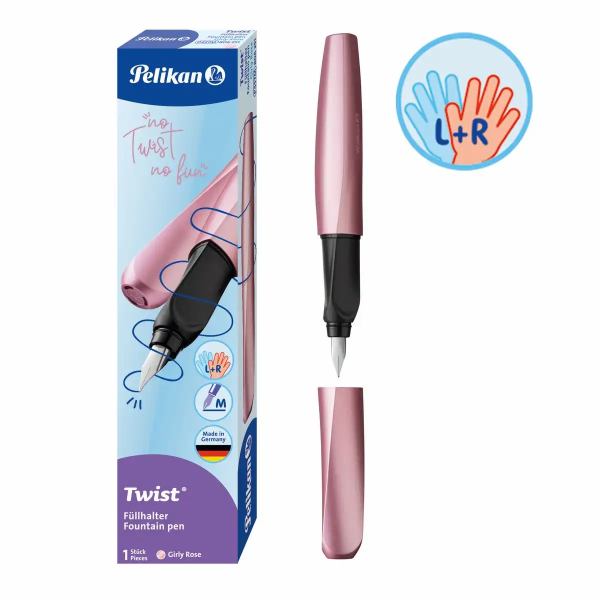 Pelikan Füller Twist M girly rose Faltschachtel