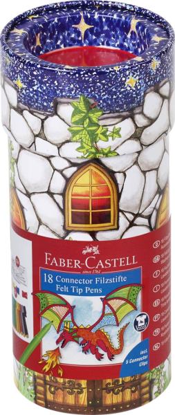 Faber-Castell Filzstifte Connector Schloss