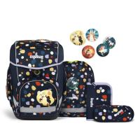 ergobag cubo Schulranzen-Set Bärnsteinhöhle R