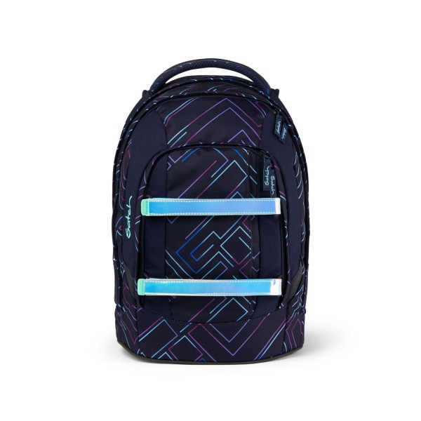 satch pack Schulrucksack Purple Laser