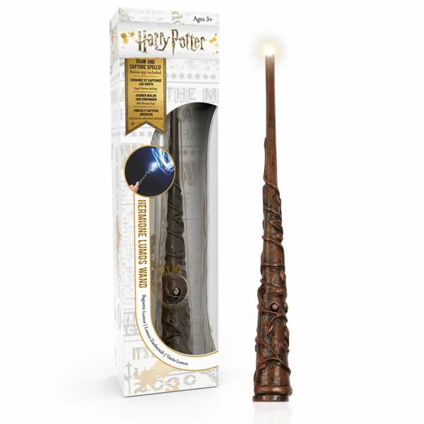 Harry Potter Zauberstab Hermine braun 18cm Kartonetui **