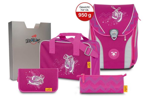 DerDieDas ErgoFlex MAX Set 5tlg. - Pink Sneaker