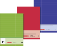 Brunnen Schulheft Diarien Lineatur 54, A4, Vokabel, 2 Linien, 40 Blatt,  1 Stück, ** Brunnen Schulheft Diarien Lineatur 54, A4, Vokabel, 2 Linien, 40 Blatt,  1 Stück, **