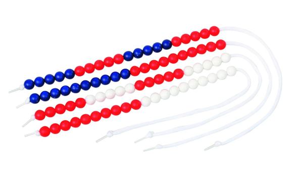 Rechenketten für den Zahlenraum bis 20 rot/blau
