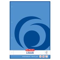 Herlitz Schulblock/ Arbeitsblock  A4, liniert, geleimt, mit Lochung, 50 Blatt, Umrandung Herlitz Schulblock/ Arbeitsblock  A4, liniert, geleimt, mit Lochung, 50 Blatt, Umrandung