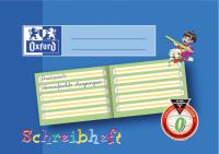 Oxford Schreibheft Lineatur 0 liniert 16 Blatt blau DIN A5 quer ** Oxford Schreibheft Lineatur 0 liniert 16 Blatt blau DIN A5 quer **