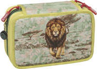 Brunnen 	Schüler-Etui 3 Lagen Safari World Brunnen 	Schüler-Etui 3 Lagen Safari World