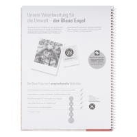 Vorschau: Oxford Recycling A4+ Collegeblock, kariert mit Rand links, 80 Blatt ** Vorschau: Oxford Recycling A4+ Collegeblock, kariert mit Rand links, 80 Blatt **