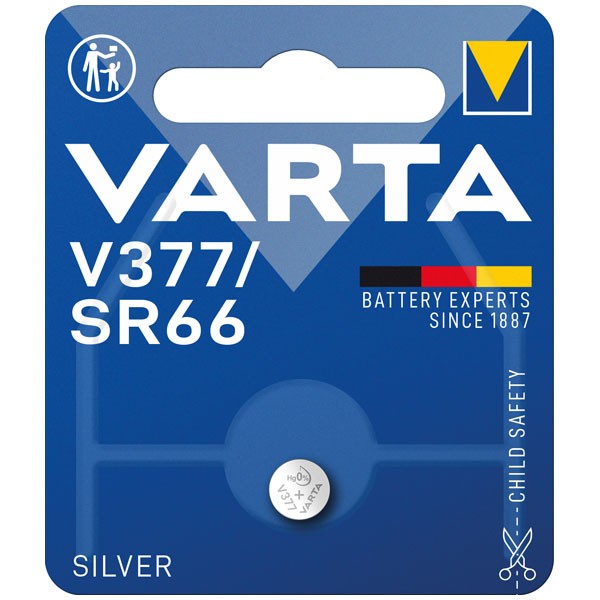 VARTA Batterie V377/SR66 SILVER Coin