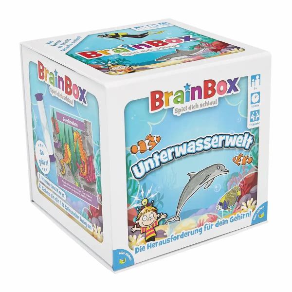 Carletto Brain Box Unterwasserwelt Wissensspiel **