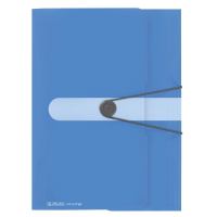 Herlitz Jurismappe Gummizugmappe A4 PP Baltic Blue Herlitz Jurismappe Gummizugmappe A4 PP Baltic Blue